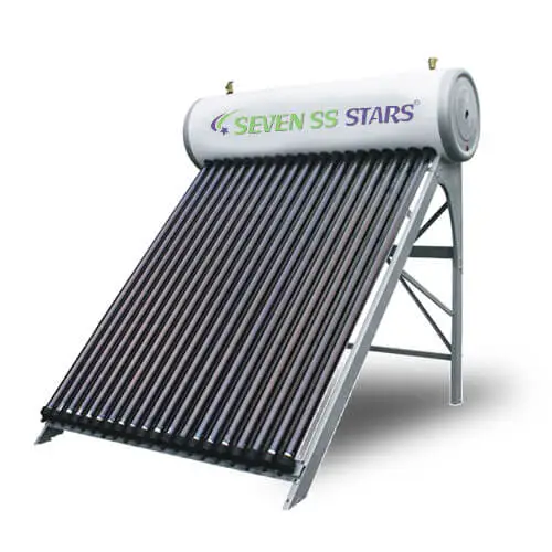 Seven SS Stars 150 Liters Pressurized Solar Water Heater