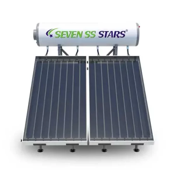 Seven-SS-Stars-300-Liters-indirect-flat-plate-solar-water-heater