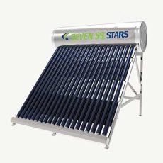Seven SS Stars 150 Liters Pressurized Solar Water Heater (Stainless Steel)