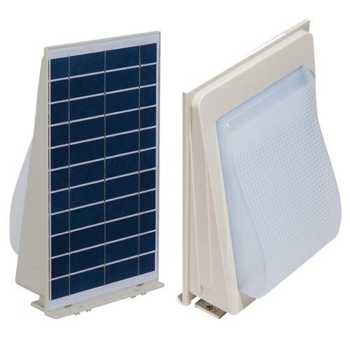 3W Solar LED wall light with a wall extension bracket