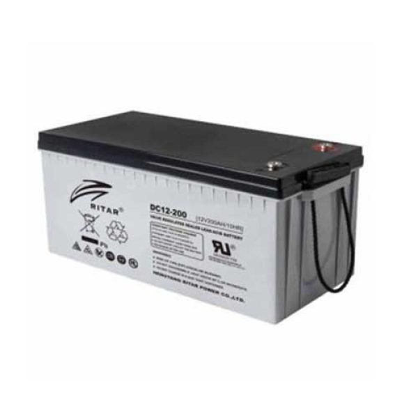Ritar 200Ah Battery Gel 12V Maintenance Free Battery