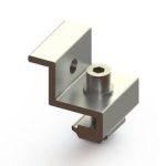 40mm End Clamp with SS Bolt Roof Mount