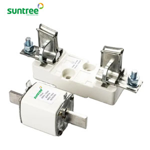 Suntree Battery fuse Nh00 100amp,125amp,160amp/1000vdc ,fuselink,fusebase and cover,Single pole