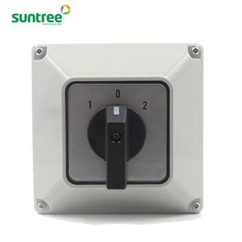 Suntree change over switch 40amp,3pole ip65 rated