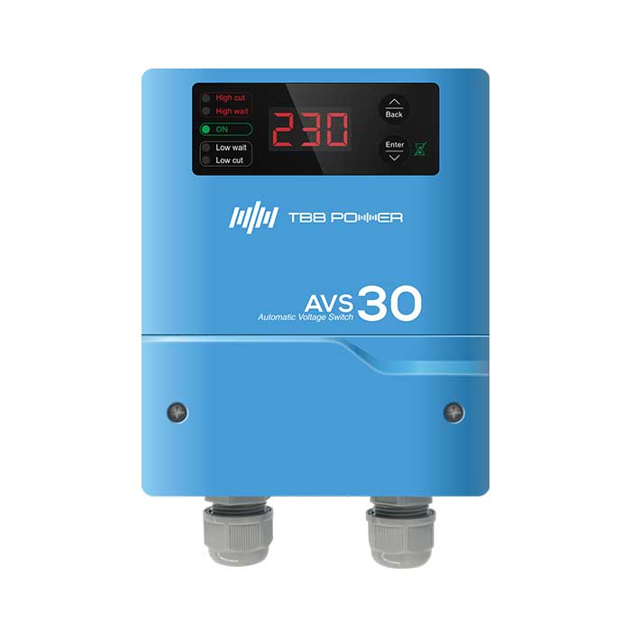 TBB AVS 30A Digital High Voltage and Low Voltage Protector